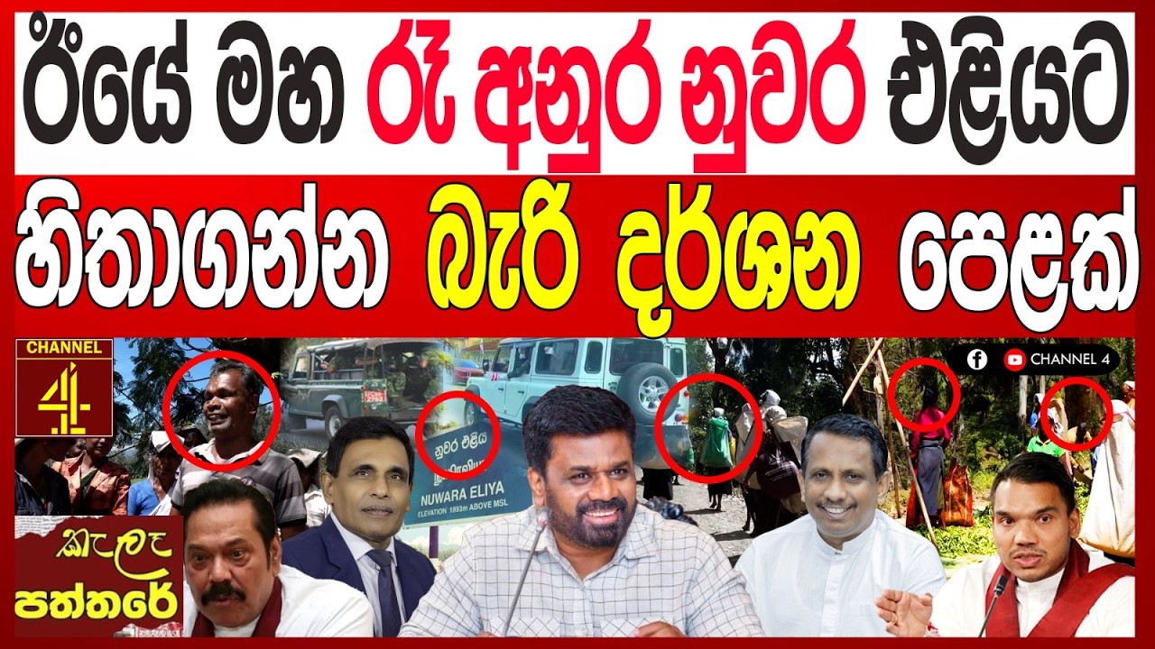 ඊයේ මහ රෑ අනුර නුවර එළියට හිතාගන්න බැරි දර්ශන පෙළක් රජ පවුල ඉවරයි kalapaththare/කැලෑ පත්තරය|Channel4