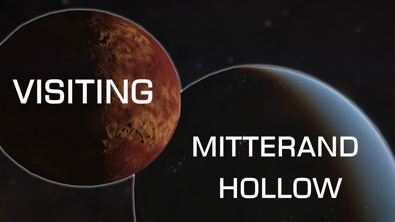 Visiting Mitterand Hollow in my Fleet Carrier. [Elite: Dangerous]