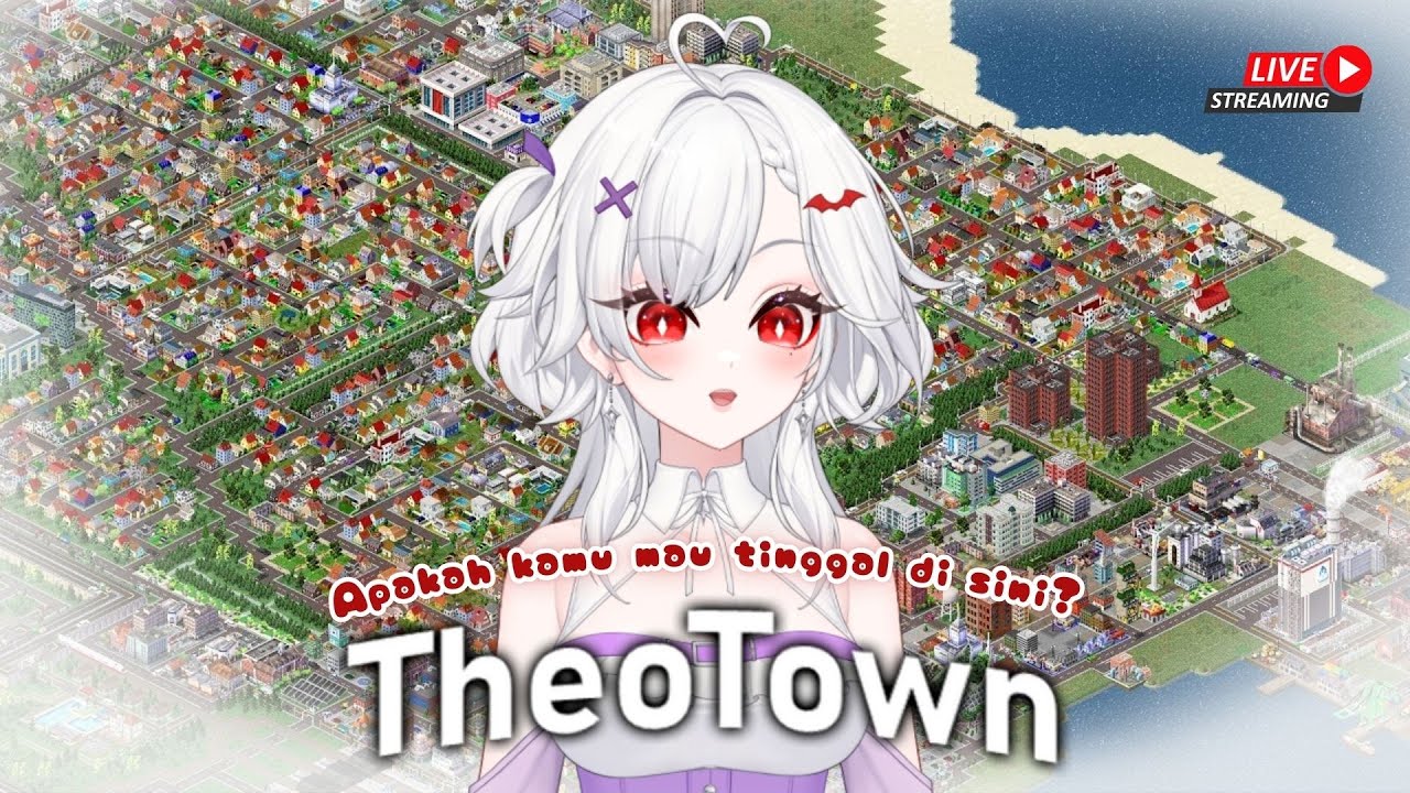 🔴 【THEOTOWN】MAU GA TINGGAL DI SINI? #miilive #theotown #theotownindonesia