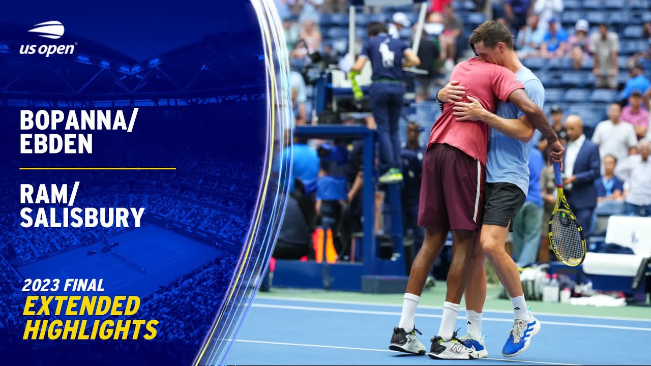 Bopanna/Ebden vs. Ram/Salisbury Extended Highlights | 2023 US Open Final