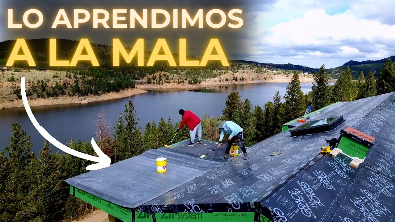 Instalación de Techo Plano con EPDM | Ensamble Ignífugo, Detalles de Goterón y Lecciones Reales