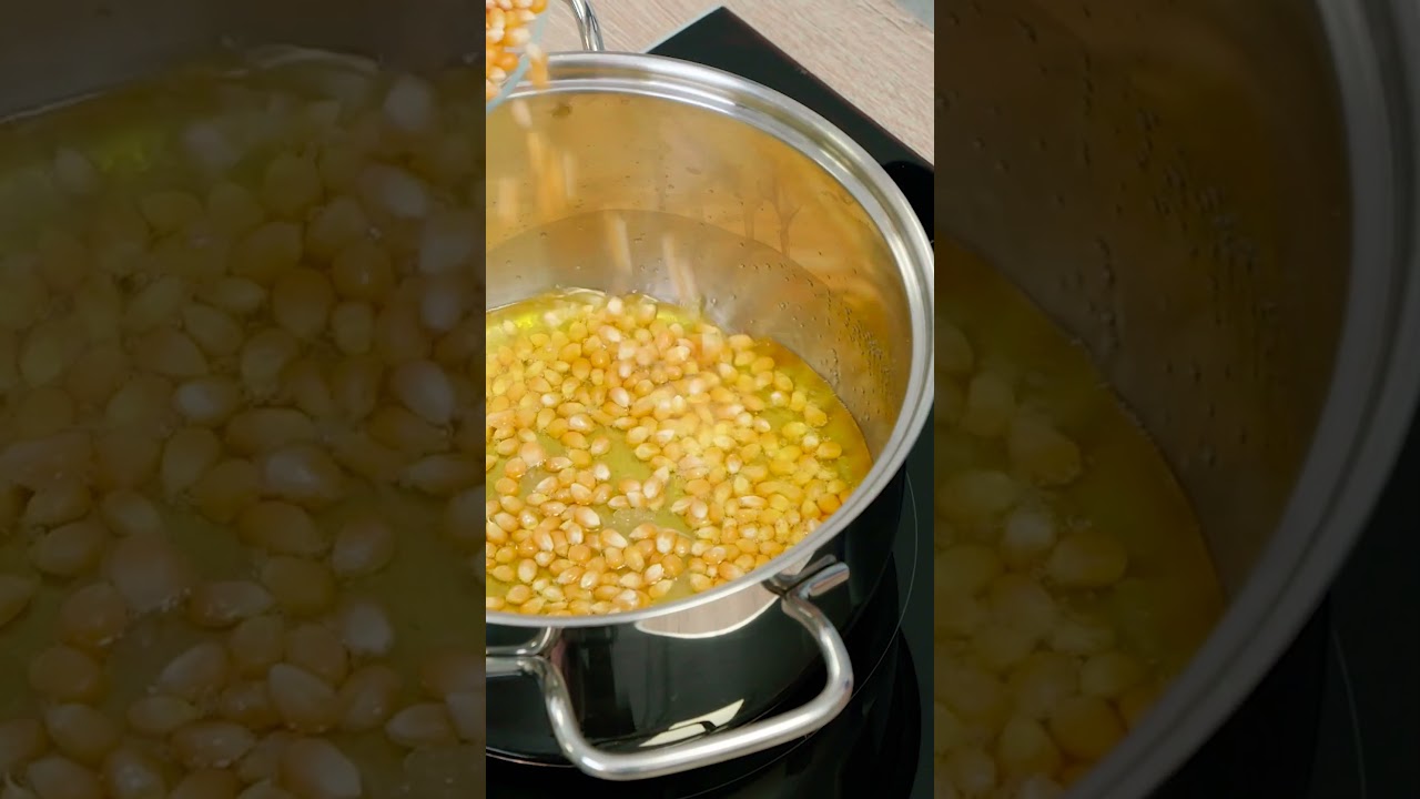 Popcorn selber machen 🍿  | Grundrezept mit Butter und Zucker | Einfach Backen