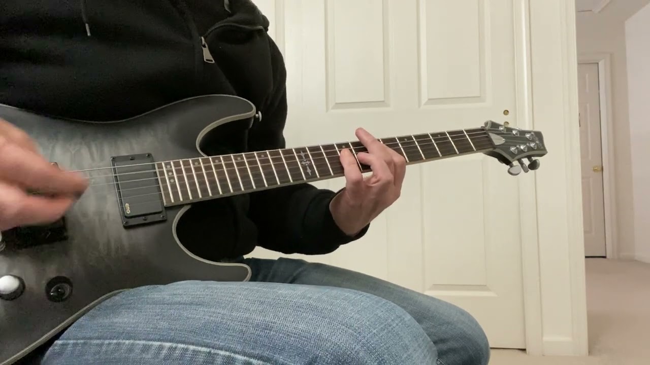 Motley Crue - Public Enemy #1 Guitar Cover (Rhythm)