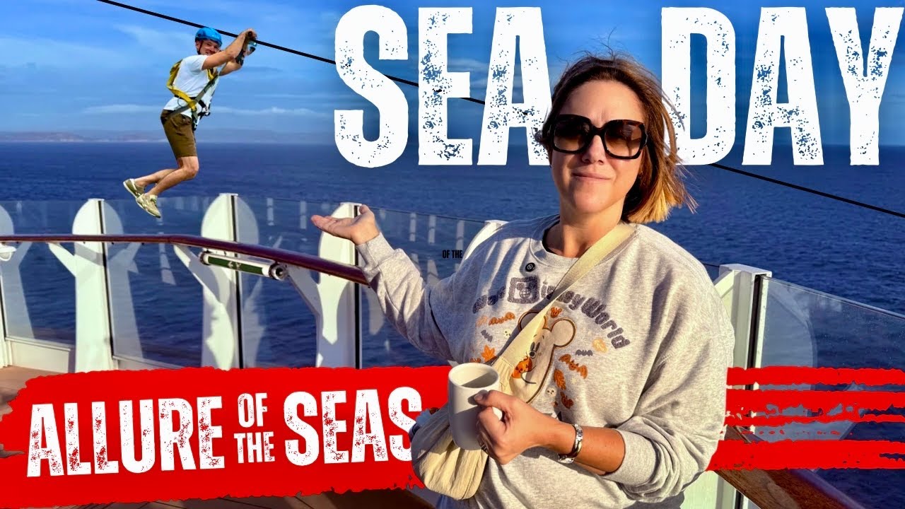 НЕЗАБЫВАЕМЫЕ впечатления от морского дня на Allure of the Seas!