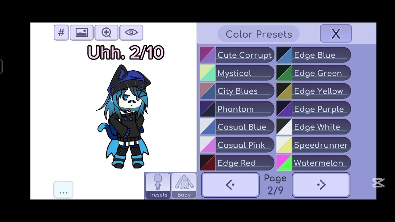 Raiting Gacha Present Colors (part 2)
