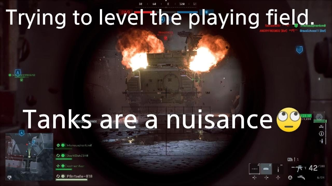 Battlefield 6 / 2 tanks 6ft under 😎