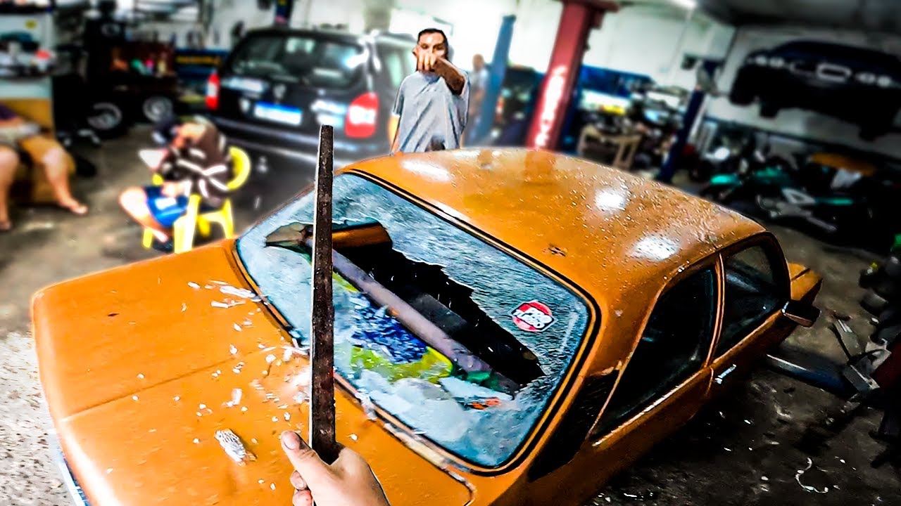 ARREBENTEI O CARRO DO CLIENTE DA OFICINA
