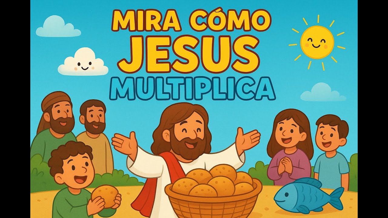 Canción Cristiana Jesús Multiplica los Panes y Peces