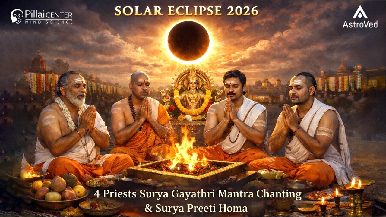 4 Priest Surya Gayathri Mantra chanting followed by Surya Preeti Homa - 18/02/26