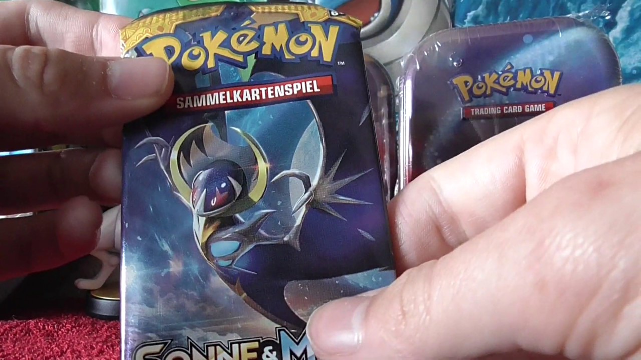Pokémon Mini Tin Boxen Kanto Stärke 3 Öffnen wir