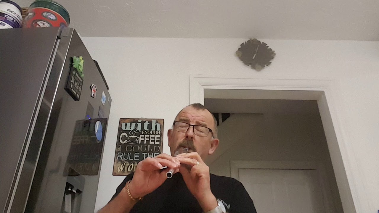 Having a go at Sarah's song by Phil Cunningham on Shearwater high D whistle.