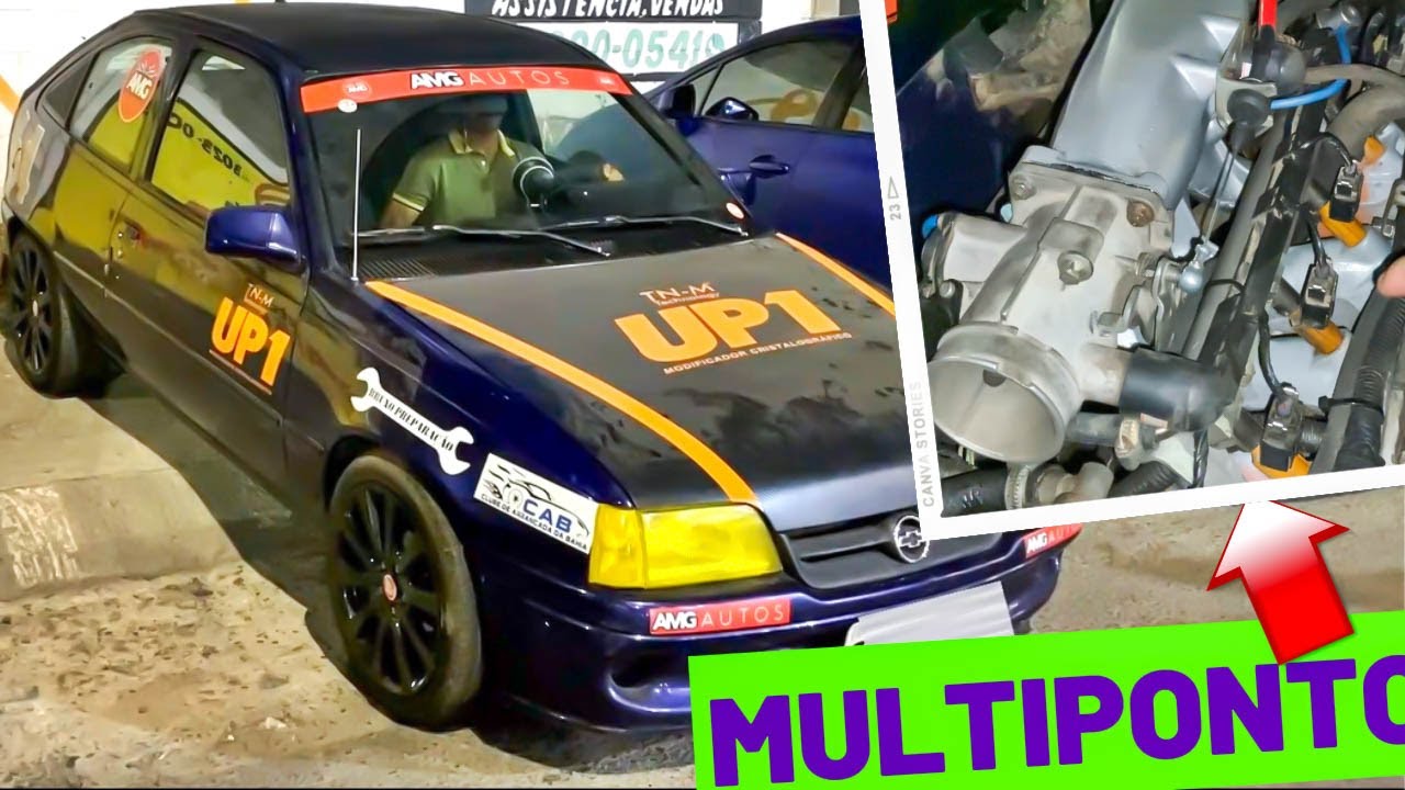 kadett 1.8 MultiPonto 4 Bicos Injetores | 0 a 100km/h