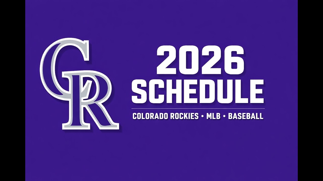 Colorado Rockies 2026 Schedule | Full MLB Regular Season
