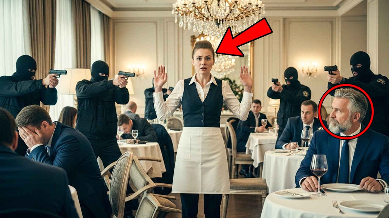 Billionaire Sees Waitress Stay Calm During a Robbery — What He Does Next Goes Viral