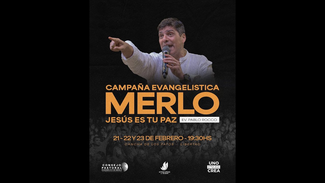 Merlo Jesús es tu paz, Evangelista Pablo Rocco