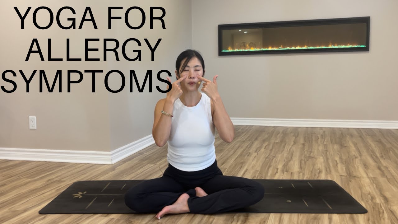 20 Mins Yoga For Seasonal Allergies || Sinus & Congestion