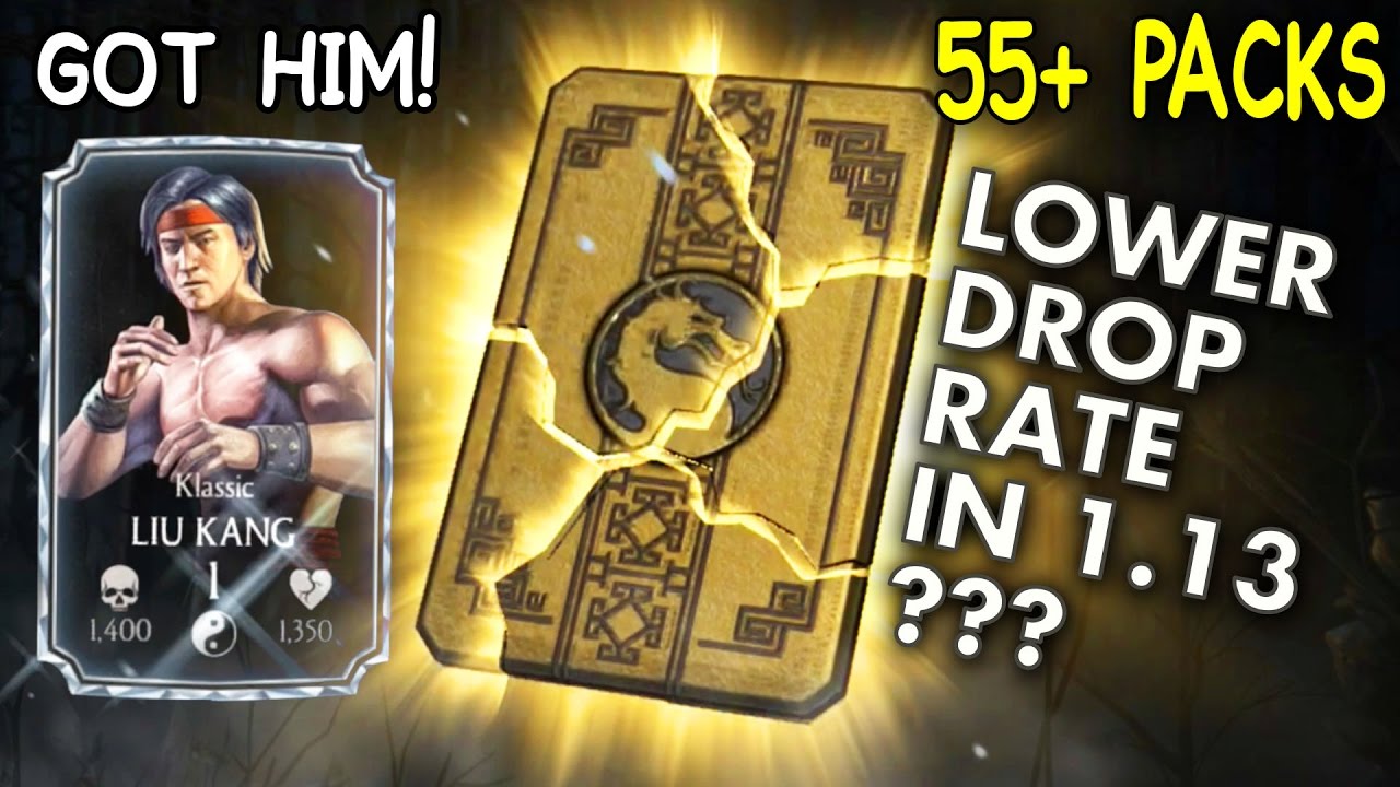 HUGE ELITE PACK OPENING. Klassic Liu Kang hunt! Mortal Kombat X Mobile 1.13 Update.