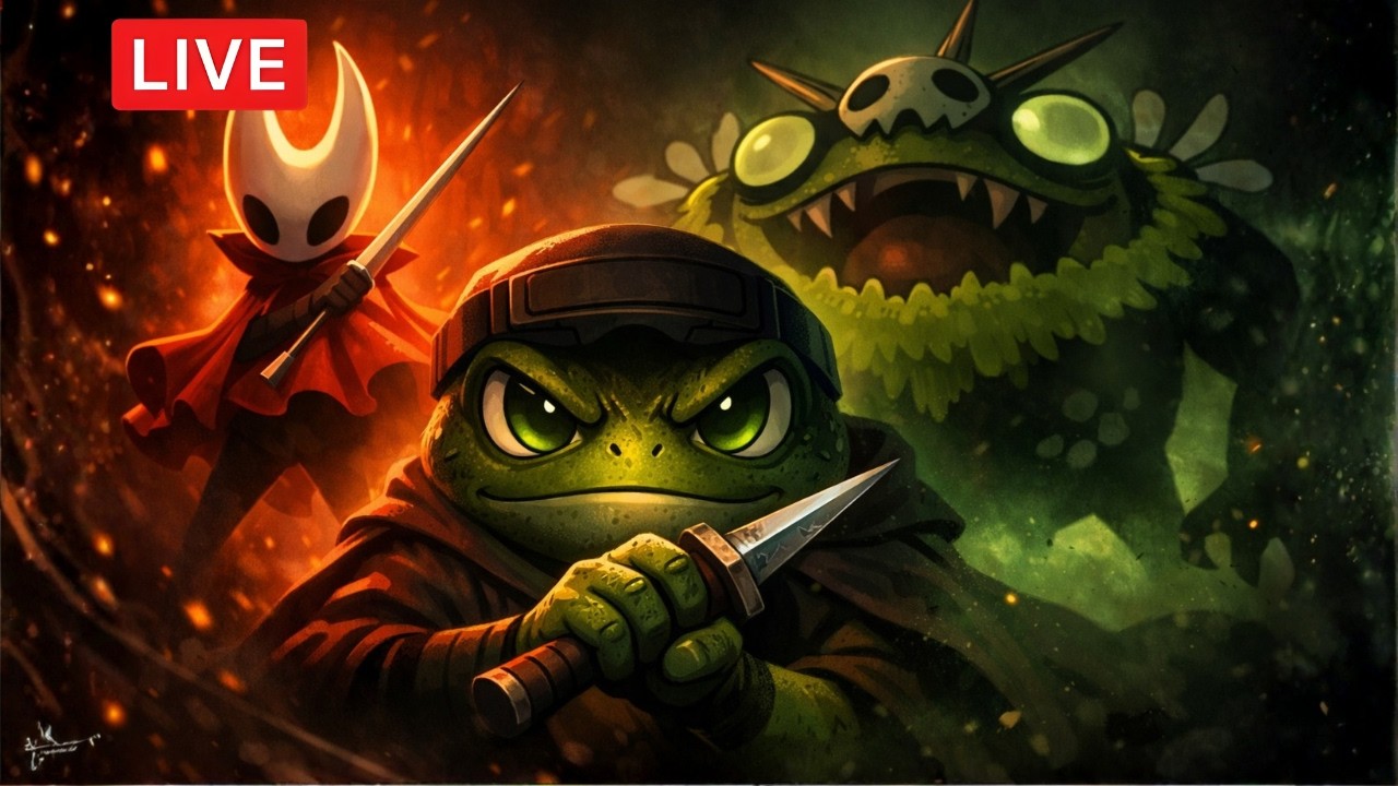 🔴 LIVE – First Time Playing Silksong… This Time, I’m Ready for Groal