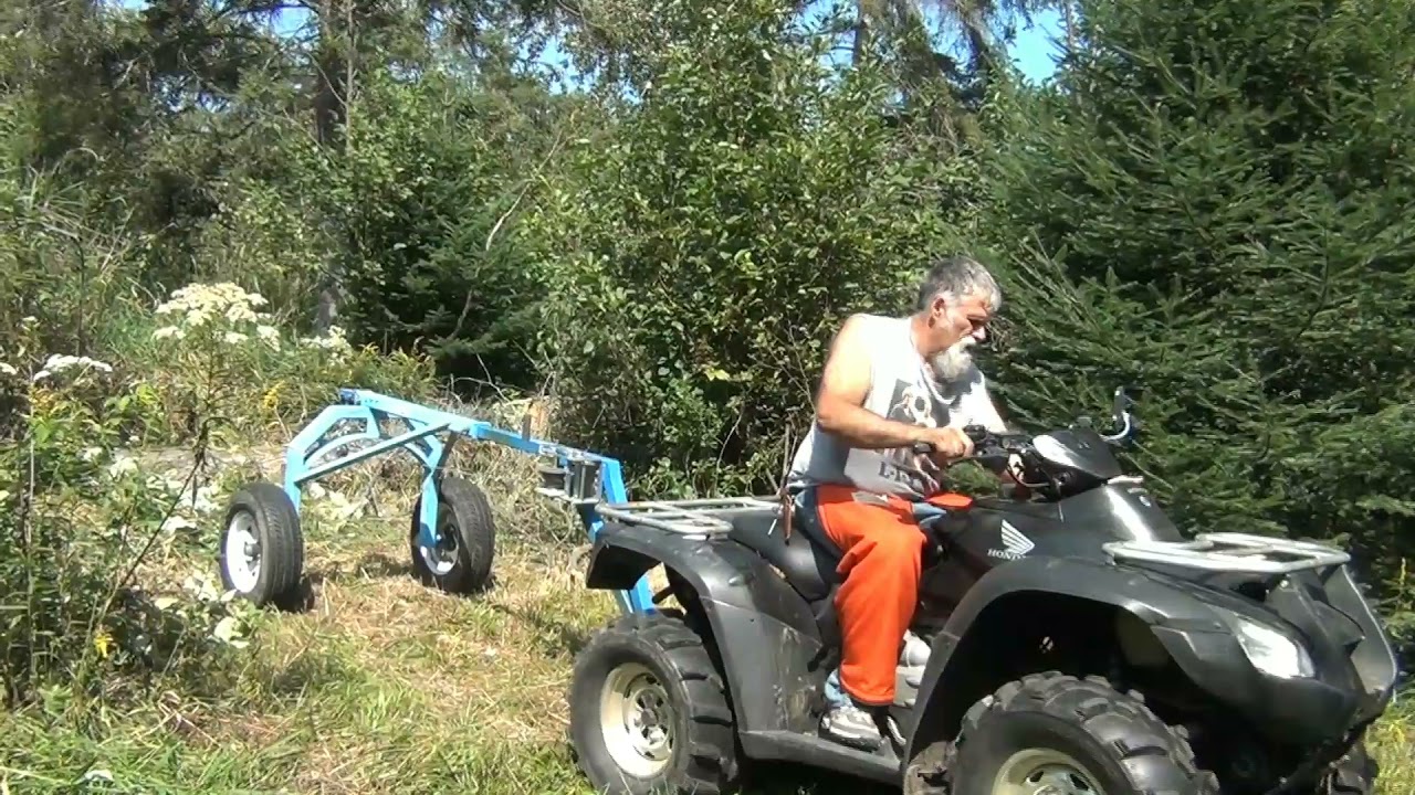 Non Authorized use of a Logrite Tools ATV Logging Arch