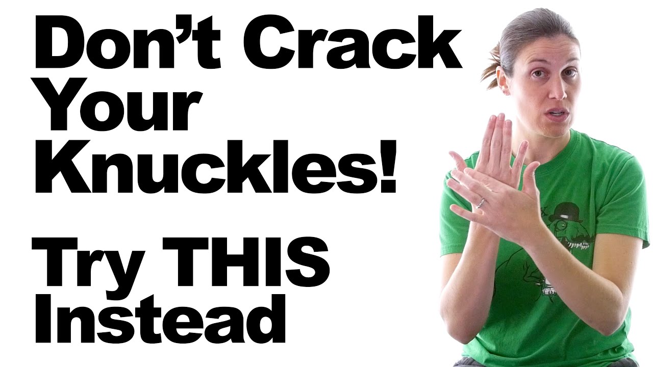 Don't Crack Your Knuckles! Try these Finger Exercises & Stretches Instead