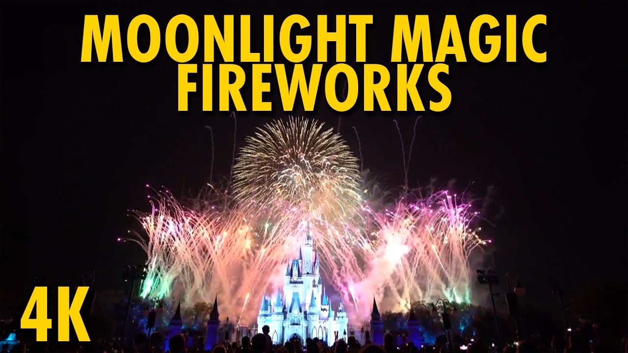 DVC Moonlight Magic BLAST Fireworks 2020 | Magic Kingdom | 4K