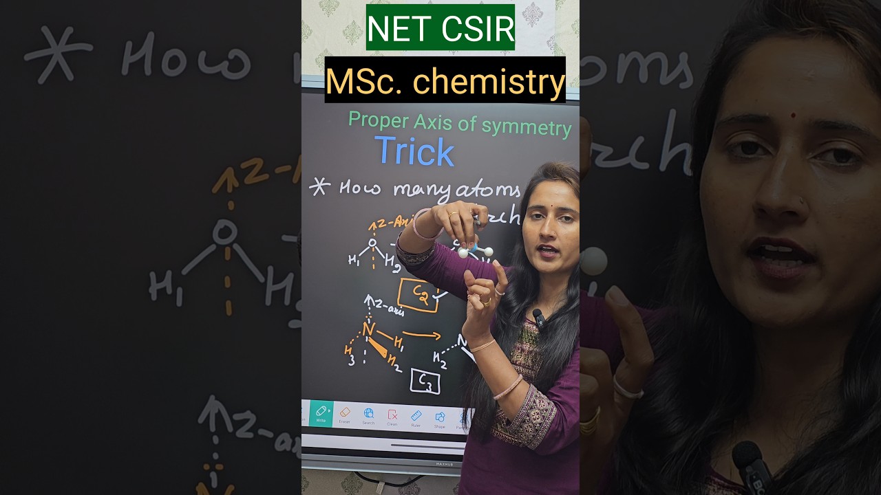 Trick of Proper Axis of Symmetry || Group theory || csirnet || MSc. Chemistry