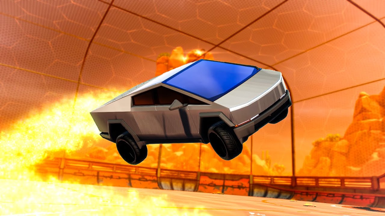 Am jucat cu TESLA CYBERTRUCK pe ROCKET LEAGUE!