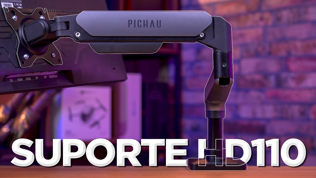 SUPORTE DE MONITOR RESISTENTE PRA AT&Eacute; 12 KG - PICHAU HD110