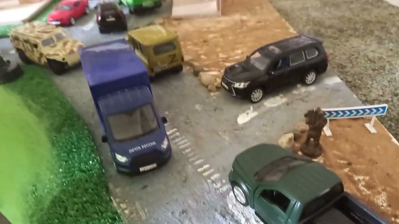 Мой Макет Города В Маштабе 1:43