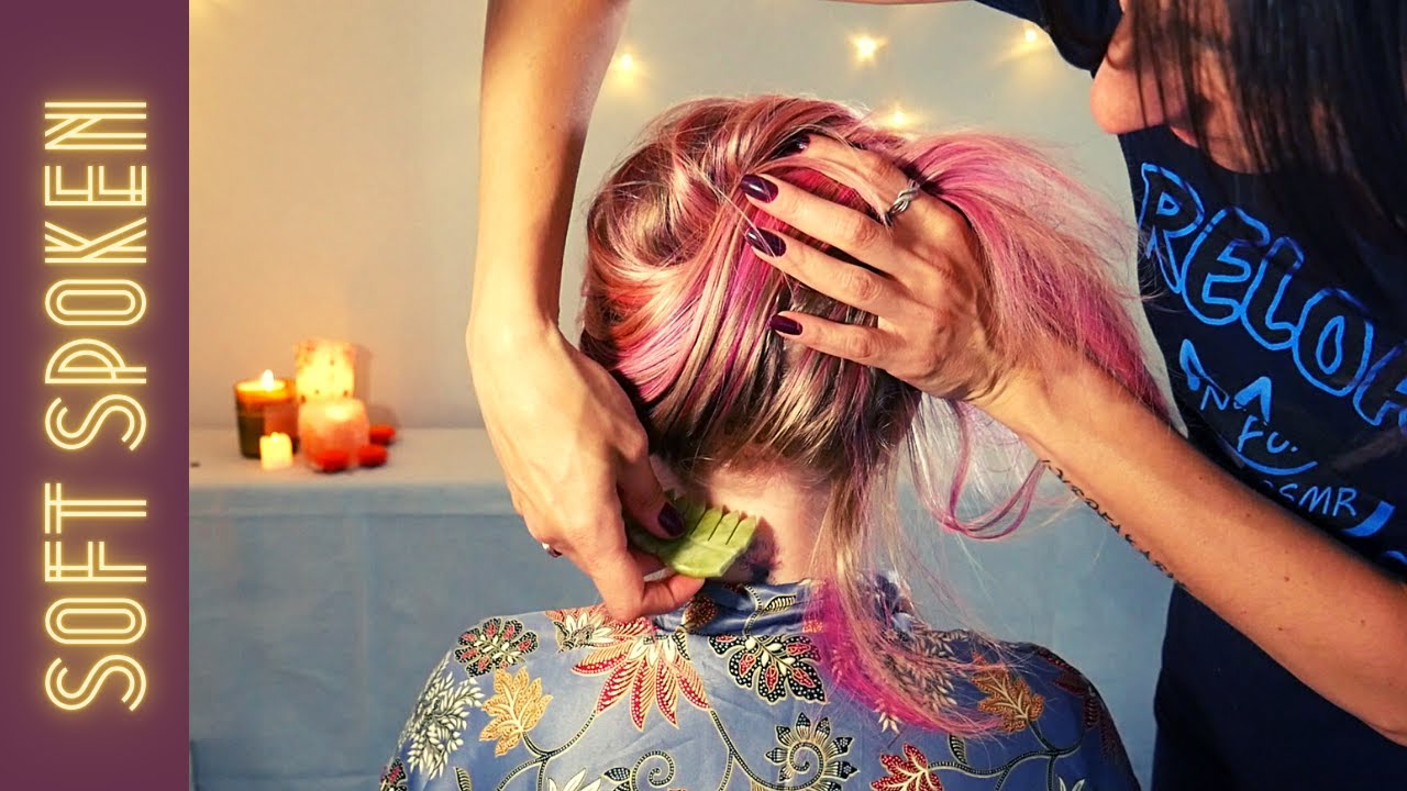 Mesmerizing hair play and brush with Inga - Soft spoken ASMR