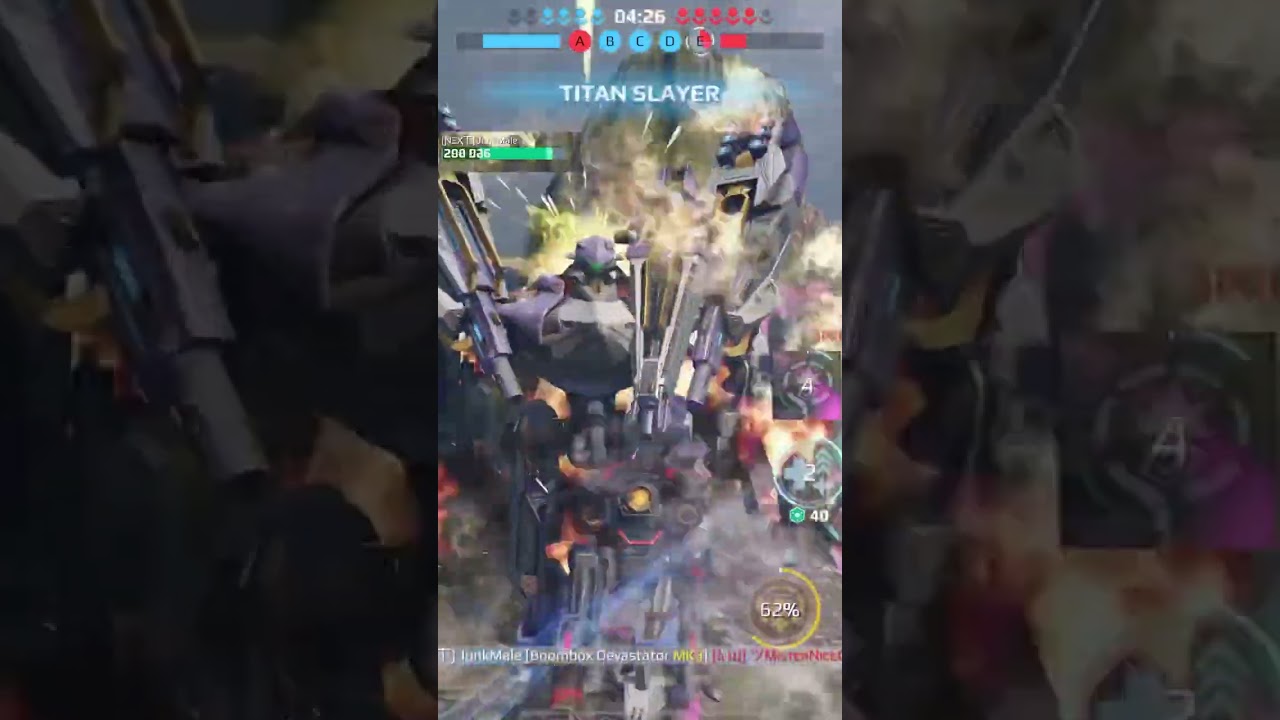 #Hellburner snakes a couple kills 🐍 🐍 &mdash; #warrobots #shorts War Robots