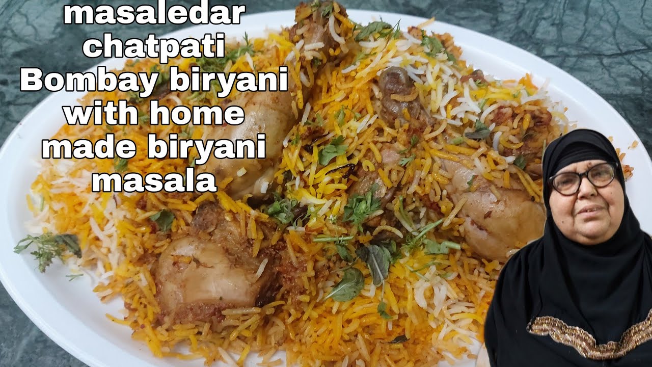 masaledar chatpati Chicken Bombay Biryani with homemade biryani masala/mahek Kitchen/indian kitchen