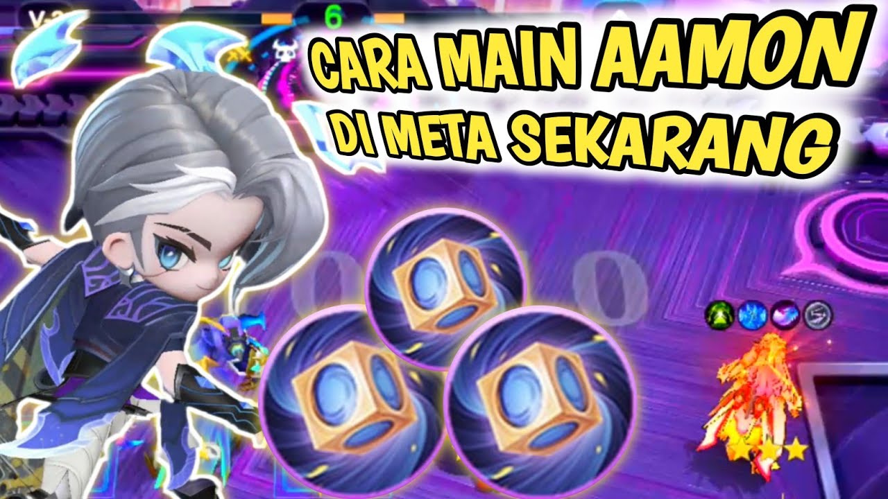 TUTOR AAMON TERBARU | CARA BERMAIN COMMANDER AAMON #magicchessgogo #mcgg 