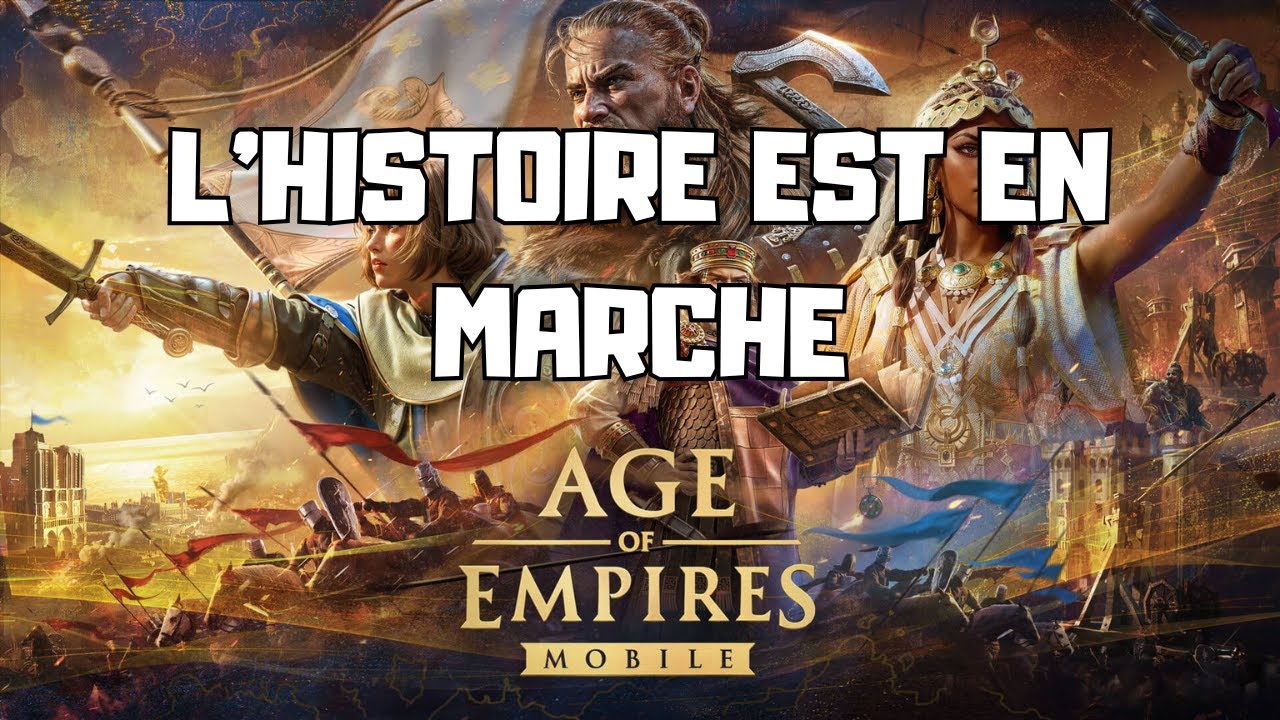 🔴LIVE Age of Empires Mobile - L'histoire est en marche