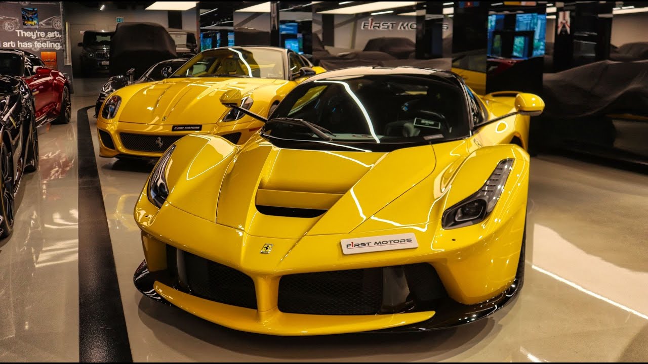 $200M Hypercar Heaven! INSANE Collection at F1RST Motors Dubai