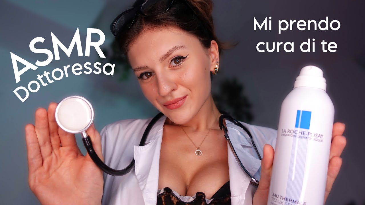 ASMR 👩‍⚕️ DOTTORESSA TI CURA DALLA PRESSIONE BASSA 🥵 | Roleplay, Personal Attention, Whisper |