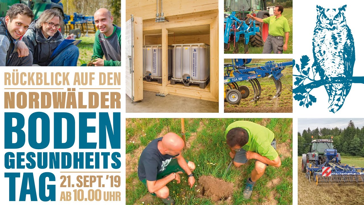 Rückblick auf den 1. Nordwälder Bodengesundheitstag 2019