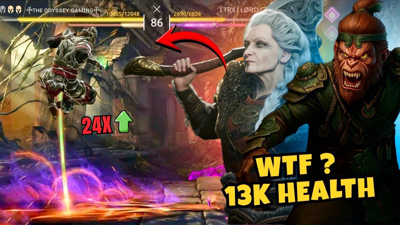 Никогда не используйте MONKEY KING и NONNA вместе 😨 Вы не поверите, пока не увидите || Shadow Fig...
