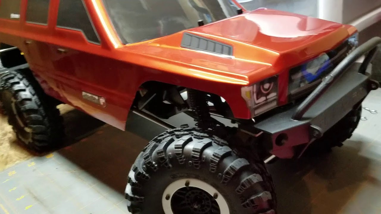 Redcat Everest Gen7 bumper and body mods