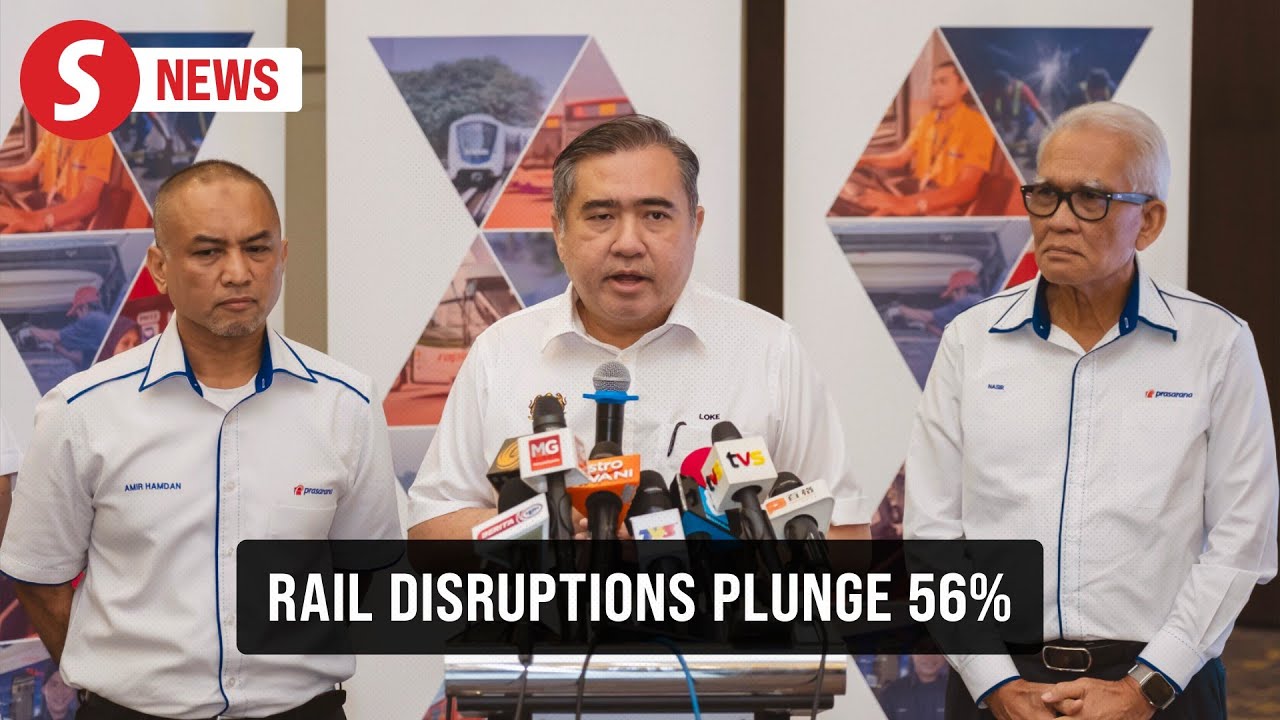 Prasarana achieves 56% drop in rail disruptions in 2025