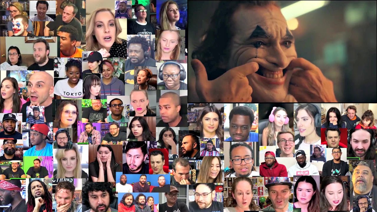 Joker Teaser Trailer Reaction Mashup