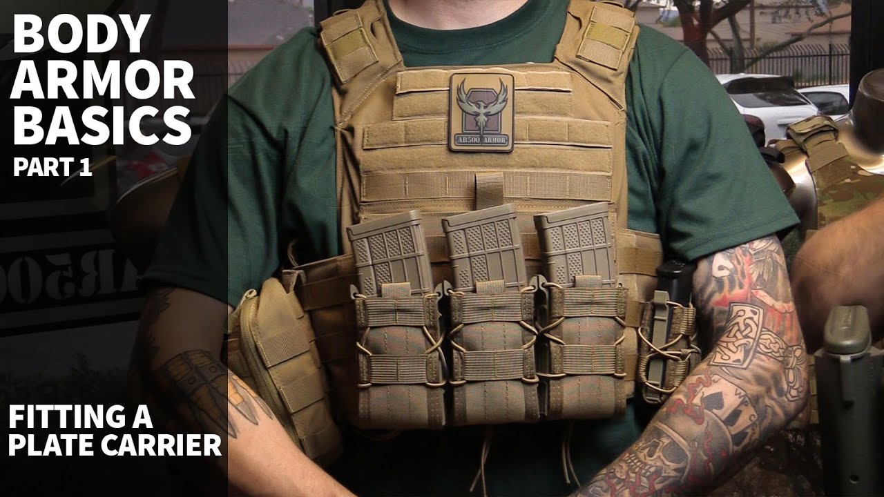 Plate Carrier & Body Armor Basics (Part 1) - Fitting a Plate Carrier