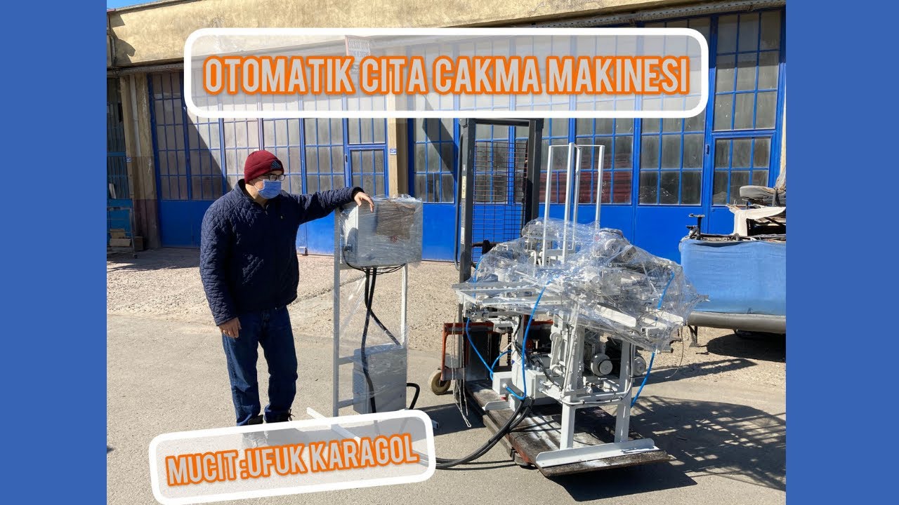 Otomatik çıta çakma(montaj) makinası.                            (Honeycomb panel assembly machine)