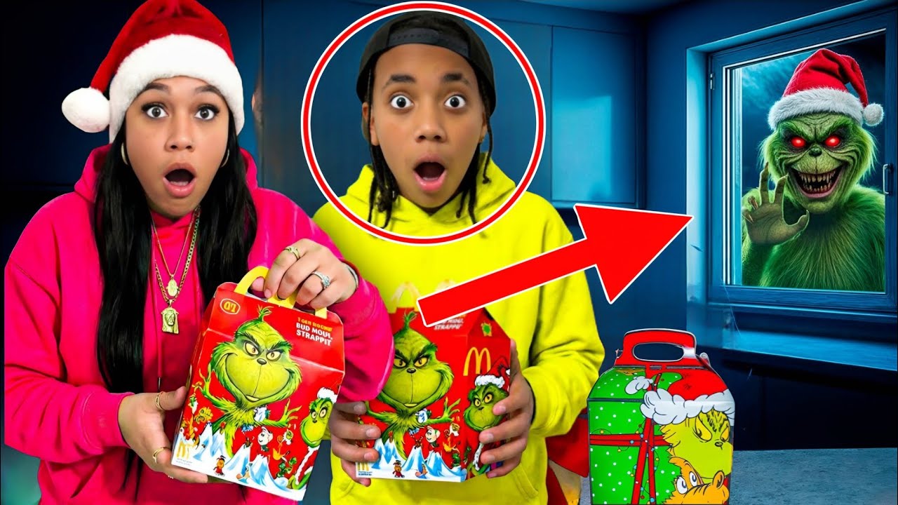 KD DA KID ORDERED THE GRINCH HAPPY MEAL AT 3AM… BIG MISTAKE 😱