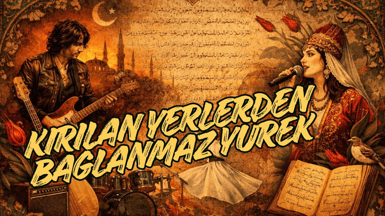 Kırılan Yerlerden Bağlanmaz Yürek | Anadolu Rock #müzik #şarkı #pyschedelic