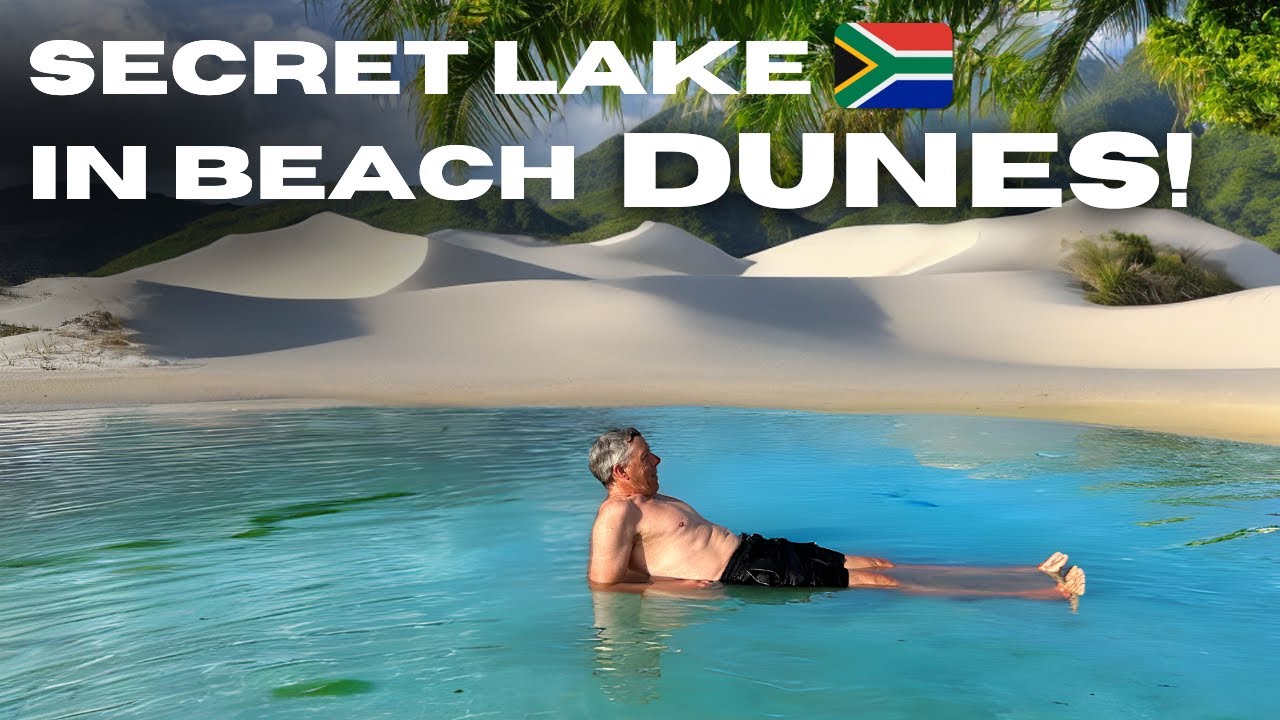We Found a Secret Lake Hidden in the Beach Dunes near Cape Town