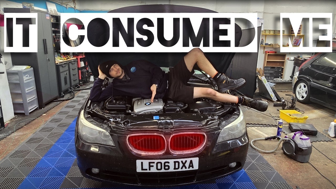 Removing Oil Stains and Years out of My E61