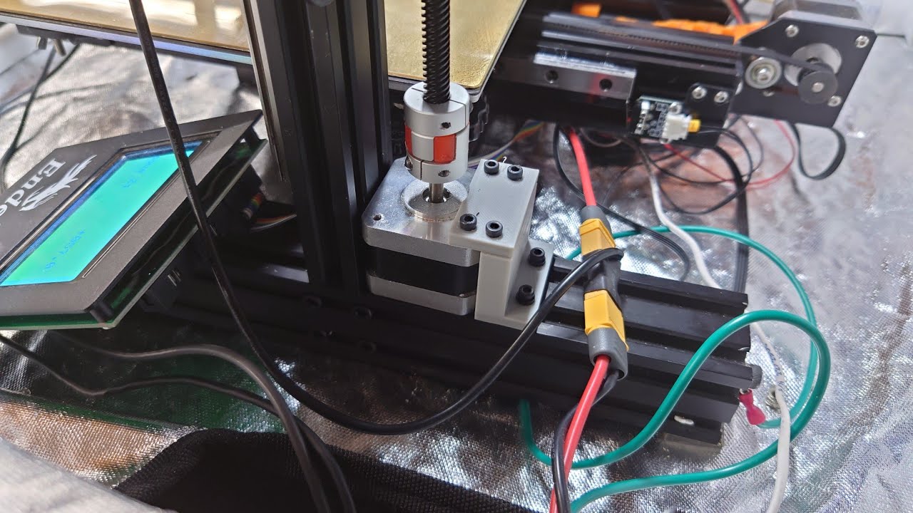 I designed something to align your Z motors on the Ender 3 Pro