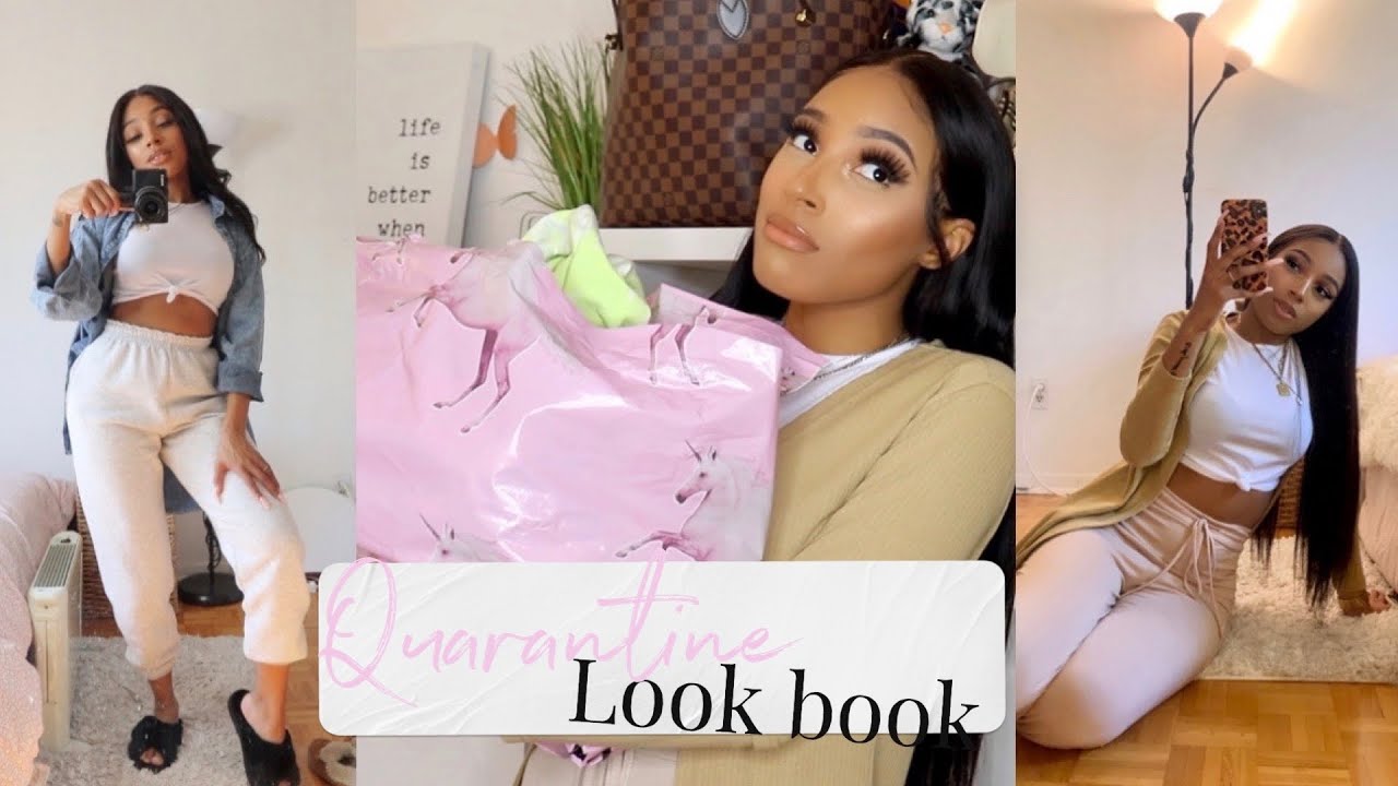 CASUAL CUTE LOUNGEWEAR OUTFITS | PRETTYLITTLETHING TRY ON HAUL LOOKBOOK | DARCIA DORILAS