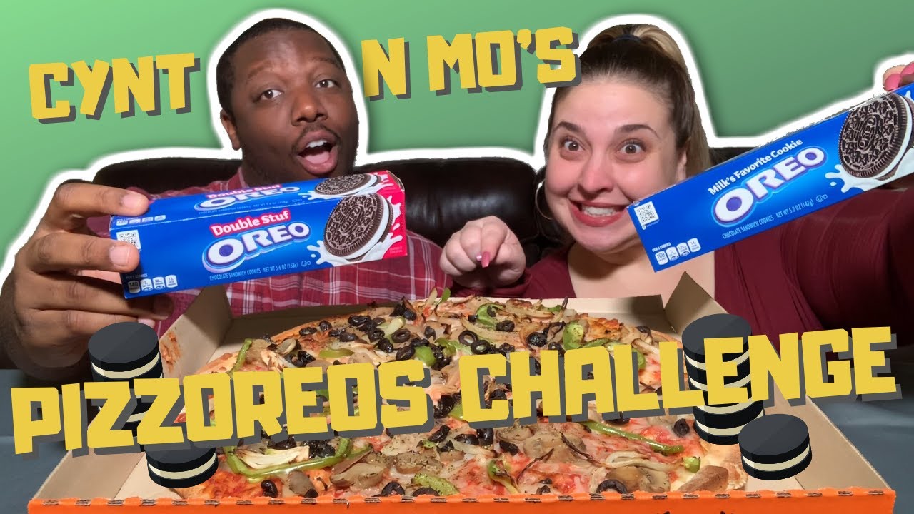 Pizzoreos Challenge Mukbang by Cynt N Mo | Little Caesars Pizza